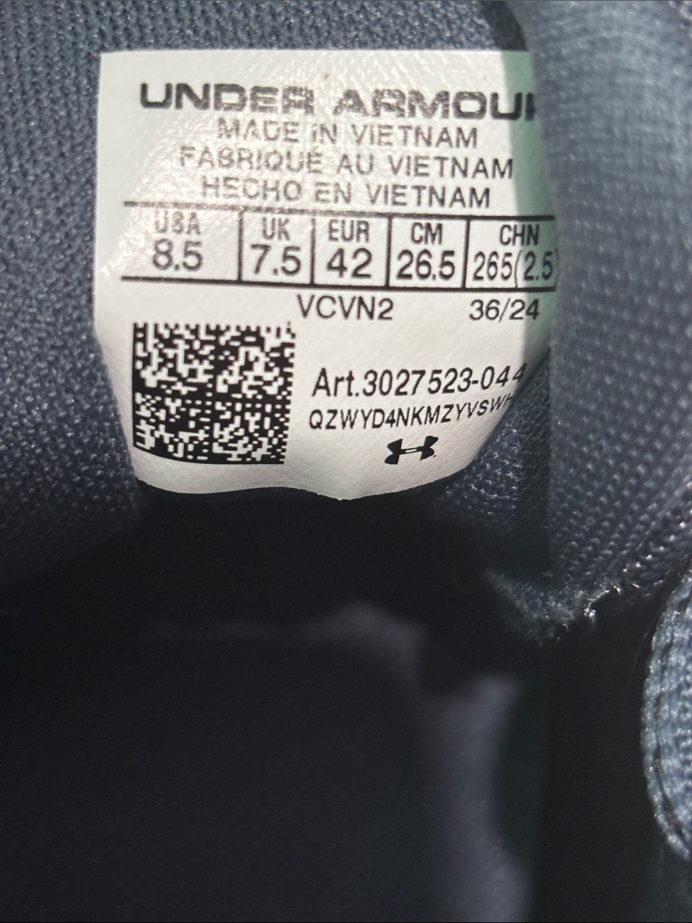 Under Armour Men's Infinite Running Shoes (size 8.5) - Picture 9 of 10